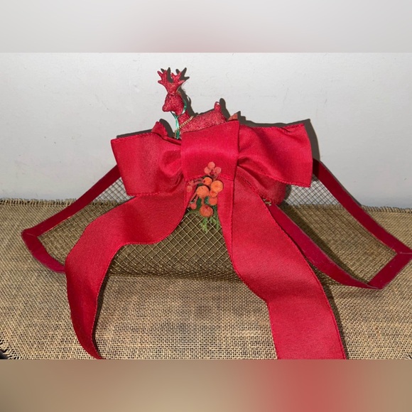 Vintage Christmas Card Holder Table Decoration - Picture 1 of 5